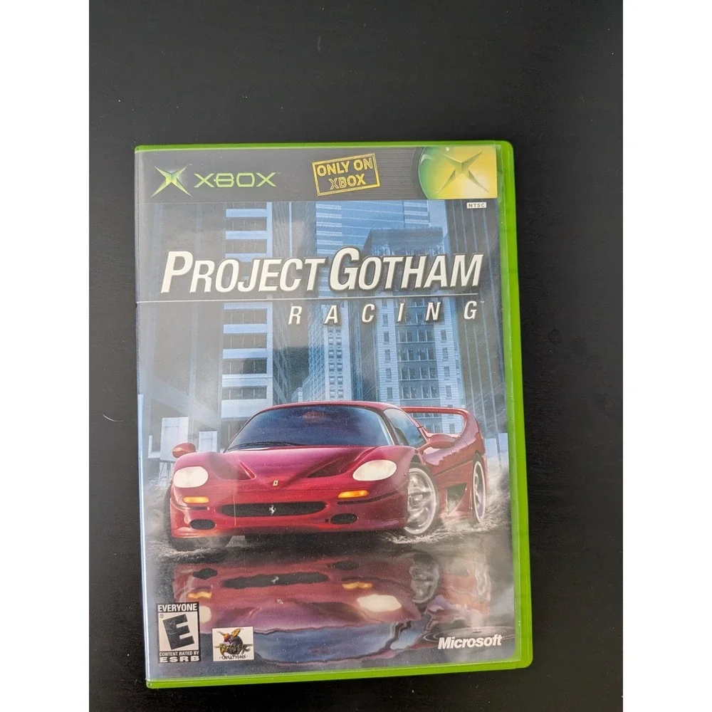 Project Gotham Racing (Original‎ Xbox) Black Label CIB COMPLETE & TESTED